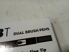 Tombow ABT Dual Brush Pens, Water-Based 6pcs Poppy Red