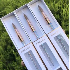 Kiara Sky Acrylic Kolinsky Nail Brushes Size 8-20 Nail Art Fast Shipping
