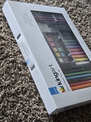 NEW KingArt Mixed Media Set 51 Watercolor Sketching Charcoal Colored Pencils