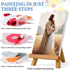 Paint by Numbers for Adults and Kids Beginner, 11.63 x 7.63 inches, YH02813