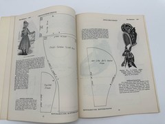 Vintage Fashion Illustration & Doll Hat Making Books Sewing Art