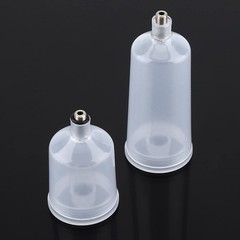 2PCS / Set Spray Paint Cup, 20ml 40ml Plastic Paint Airbrush Cup Pot Non-Fast…