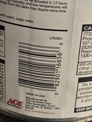 Ace Royal Hi-Gloss Interior/Exterior Acrylic Latex Enamel | Clean Red (1 qt)