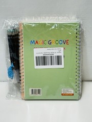Magic Groove Number Practice Copybook #3 Reusable Handwriting Book w/ Pens Kids