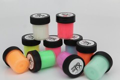 Glow in the Dark Paint UV Black Light Paint Day visible FREE BLACKLIGHT TORCH