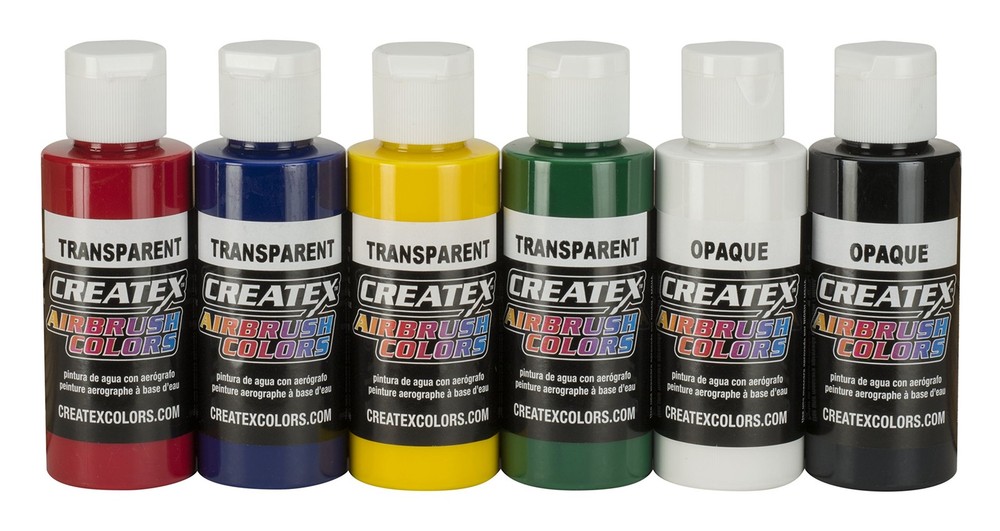 Createx 5801-00 Airbrush Paint Set, 24 Fl Oz (Pack of 1), Multicolor