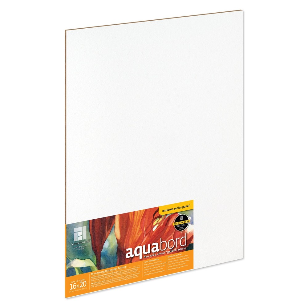Watercolor Painting Panel Museum Series Aquabord 1/8 Inch Flat Profile 16×20