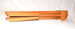 Tabletop Folding Wooden A-Frame Artist Studio Easel Holds a 16″ x 24″ Canvas