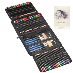 120-Color Art Drawing Pencils Set 144PCS for Adult Coloring Books