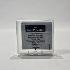 Faber-Castell Kneadable Eraser for Artists in Storage Case – One Size, Grey 6pk