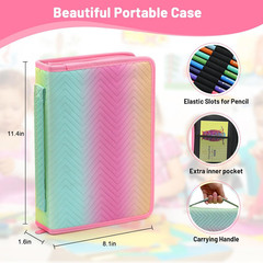 80Pcs Drawing Kit Sketching Set Art Sketch Supplies Coloring Pencils Kit 48 Colo