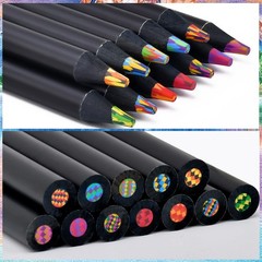 KUCHEY Art Supplies Teen Girl Boys Gifts Trendy Stuff, 12 Colored Rainbow Pen…