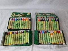 2x 24 Count Portfolio Series Water Soluble Oil Pastels – Lightly Used As Shown
