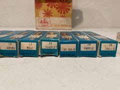 Lot Of 20 Vintage Artex Roll-On Decorator Paint Tubes 1 Oz Each And Tip Cleaner