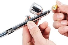 4-Piece Airbrush Cleaning Kit with Glass Pot, Needles & Brushes – Pro Quality