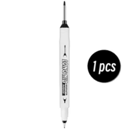 20mm Double-Tip Deep Hole Long Head Nib Waterproof Permanent Fabric Marker Pen