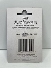 Helix Oxford Charcoal Eraser 2-pk