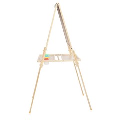 Wood Color Floor Standing Art Easel Easel for Kids Adjustable Standing Art Easel