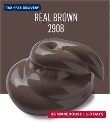 FolkArt Multi-Surface Paint in Assorted Colors (2 oz), 2908, Real Brown