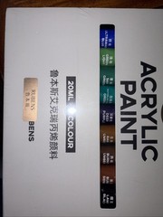 Paul Rubens Acrylic Paint Set 18 Colors x20ml Tubes Artist Grade New Sealed