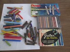 Lot of assorted Art’s firm/hard oil pastel sticks