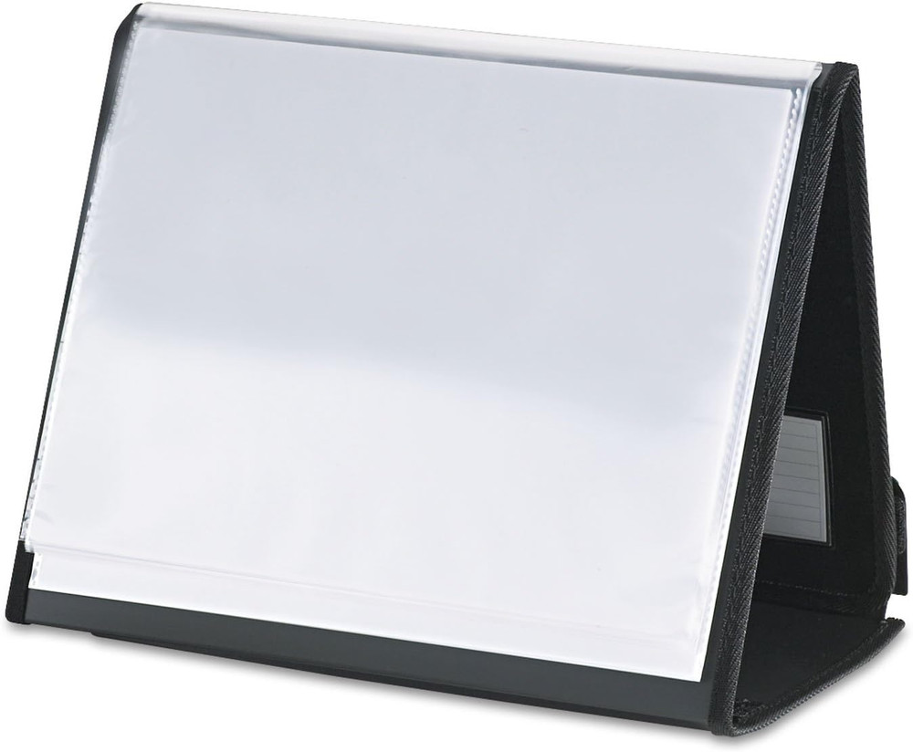 52132 Easel Book, Horizontal, 20 Pocket, 11-Inch X8-1/2-Inch , Black