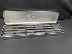 Royal Langnickel Charcoal Sketching Sticks Pencils with Silver Tin set of 12