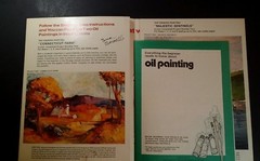 Craftint Enjoy Oil Painting VTG 1971 Instructions 13×10 RARE VHTF NO. 3