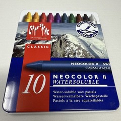 Caran d’Ache Classic Neocolor II Water-Soluble Colour Crayons Tin Set