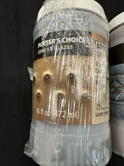Trio of AMACO ceramic glazes (Cone 5-6 glazes) [Sat Gold, Serp Green, Blue Ruti]