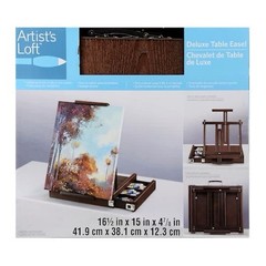 Deluxe Adjustable Box Table top Easel by Artist’s Loft wood drawer Never Been