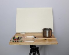 Magnetic Sketch Easel Plein Air Easels Plein Air Watercolorist Camera Tripod