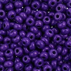 John Bead Czech Glass Seed Beads 6/0 22g Terra Intensive Purple for DIY Jewelry