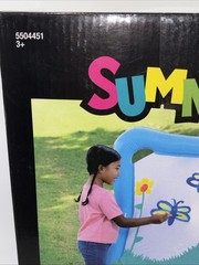 NEW Inflatable Easel INDOOR Outdoor Artist Washable Canvas 26.5 X 49 X 39 inches