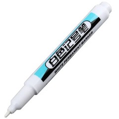 1/3PCS White Permanent Marker Pens 0.7/1.0/2.5mm Paint for Art Crafts