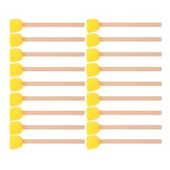 80 Pcs Round Sponge Brush Kids School Supplies Artistic Painting Tools