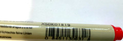 PIGMA MICRON 01 #XSDK01 #19 ARCHIVAL INK- RED
