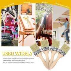 48 Pack 2 Inch Paint Brushes, All-Purpose Chip Brush Set for Painting, Stains…