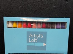 Artist’s Loft Water Soluble Wax Pastel Set 24 Piece Assorted Colors Blend Easily