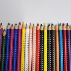 Faber Castell Colour Grip Coloring Color Pencils Germany Lot of 26 Used