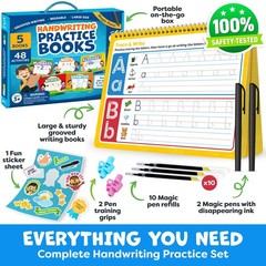 Magic Grooved Writing Practice for Kids Age 35 Grooved Writing Books for Kid…