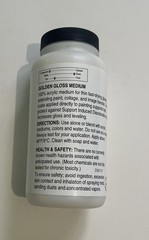 Acrylic Medium Golden Polymer Medium 16 Oz