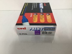 12/pack Uni-Paint 63606 PX-20 Oil-Based Permanent Marker, Medium Line VIOLET