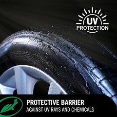 Turtle Wax Hybrid Solutions Graphene Acrylic Tire Shine Spray Coating, Long-Last