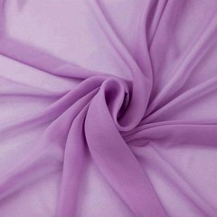 Chiffon Fabric 25 Yard 44 Inch Wide Lightweight Sheer Lavender MDS Pack Sewing