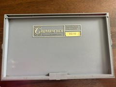 Vintage Grumbacher Soft Pastels 47 Pieces In Hard Case