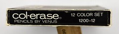 LOT of 5 Boxes ~ Vintage Col-erase Pencils Venus No. 1200-12 Color Sets