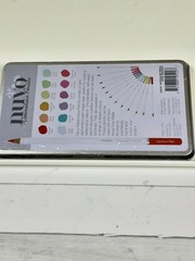NEW Nuvo Pastel Water Color Pencils 12 6″ Highly Pigmented Blendable Vibrant