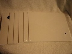 (6) Fixsmith-Painting-Canvas-Panels 100% cotton for oil & acrylic paint sealed