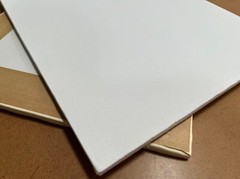 12 Pack Blank Foam Canvas Wall Art Boards DIY Paint Crafts White Natural Cream